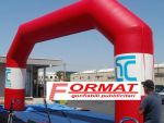 Arco gonfiabile pubblicitario metri 10 x 6 x 1,5