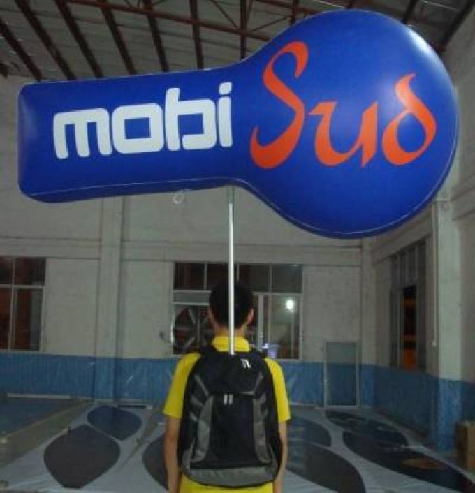 Pallone a zaino forma personalizzata